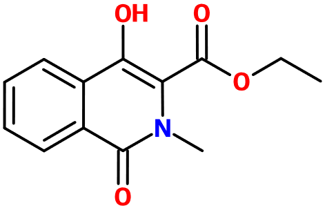 MC002776 Et 1,2-dihydro-4-OH-2-Me-1-O-3-isoquinolinecarboxylate